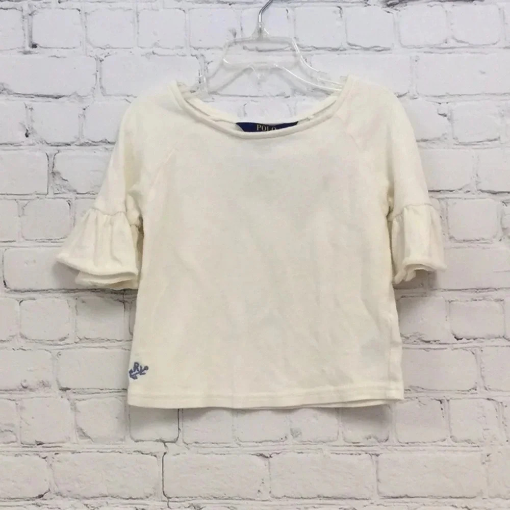 Polo Ralph Lauren 4/4T Flare Sleeve Top